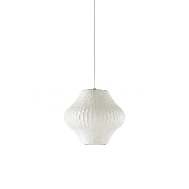 Ritta Pendant Light Bubble Mulberry Silk - Letslighting
