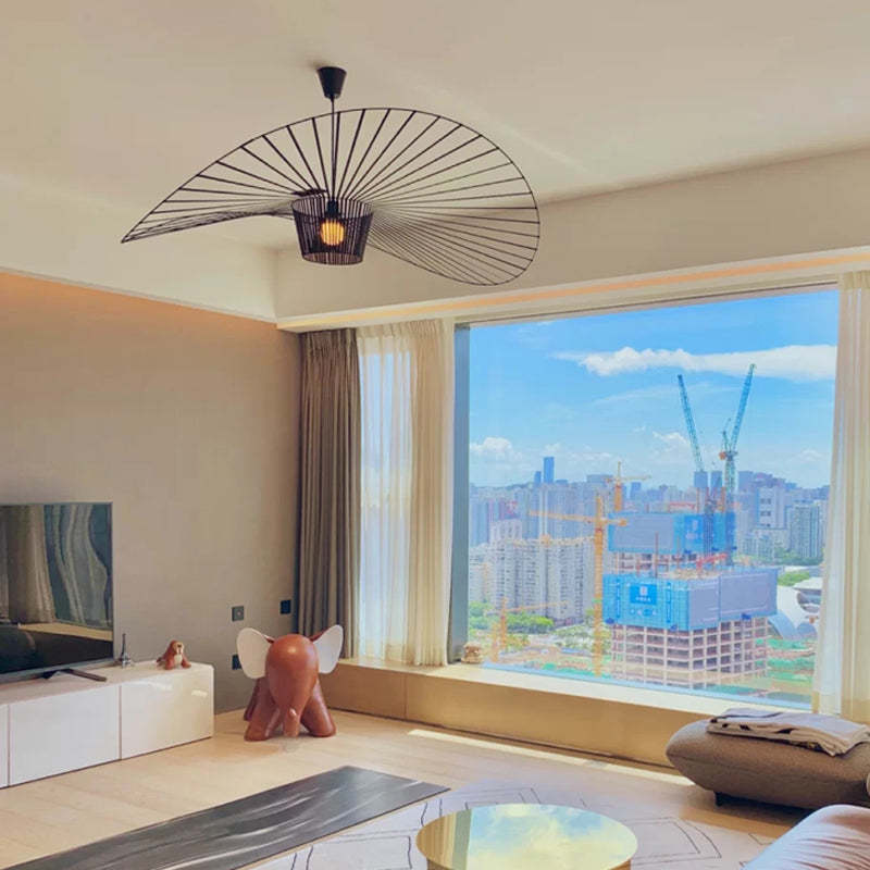 Ritta Modern Flower Fabric Pendant Light - Letslighting