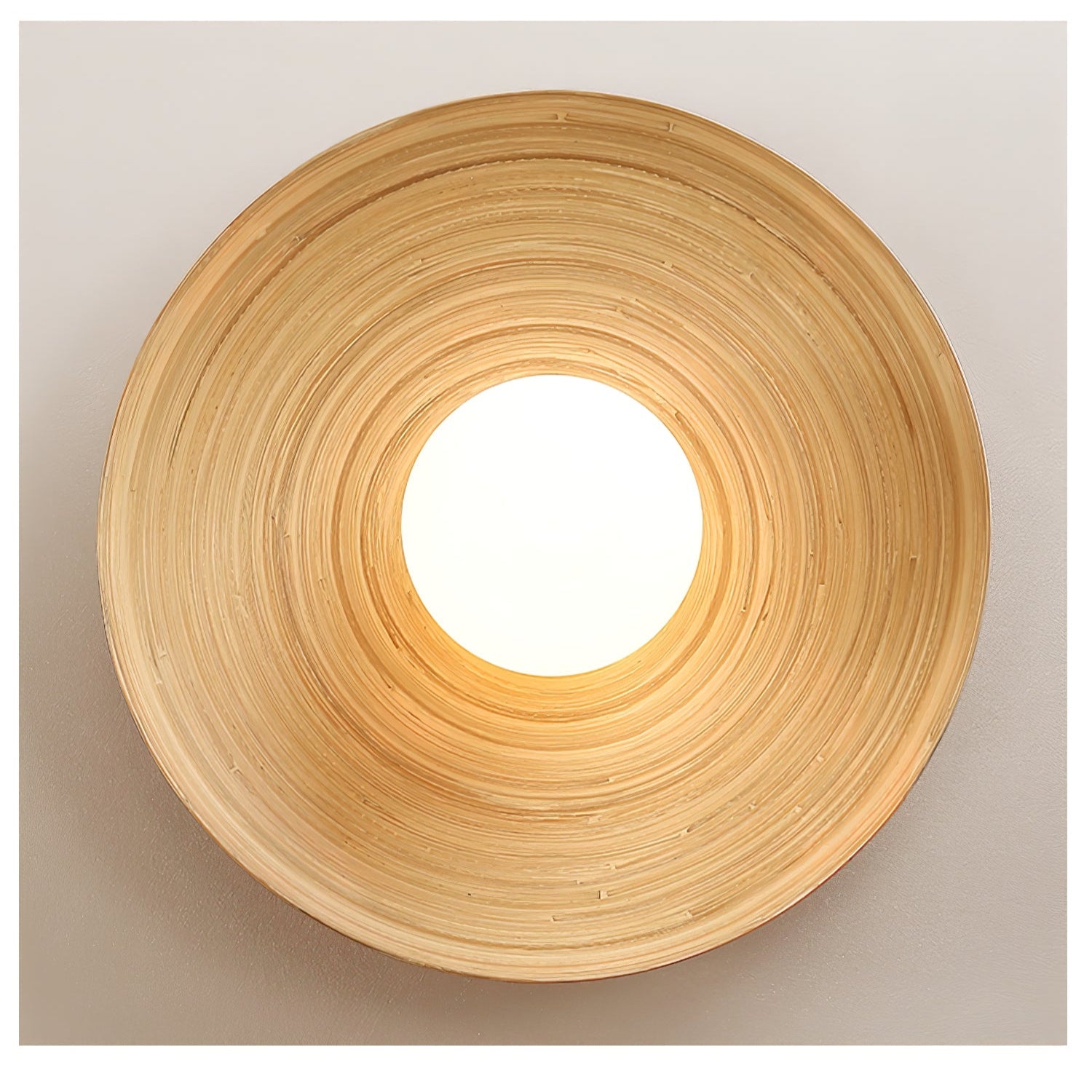 Lustra Ceiling Light Soluna Wood Orbital - Letslighting