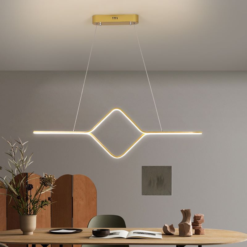 Arisha Modern Linear Square Pendant Light - Letslighting