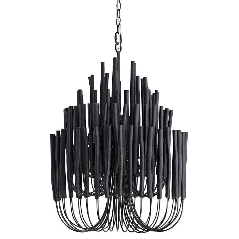 Ulshayra Postmodern Luxury Multi-Stick Wooden Chandelier - Letslighting