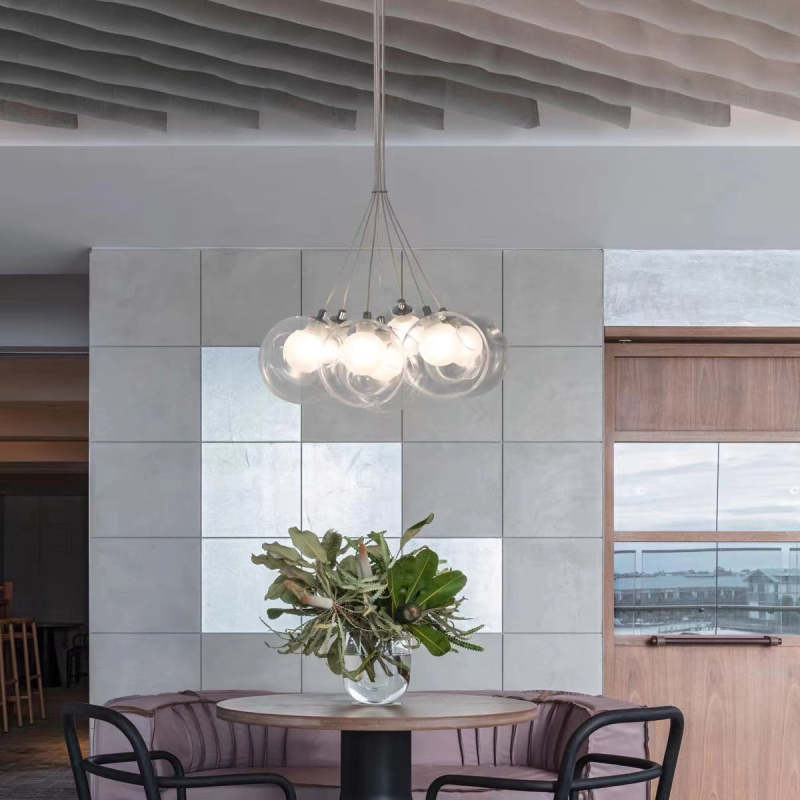 Valentina Modern Bubble Acylic Pendant Light, 5 Style