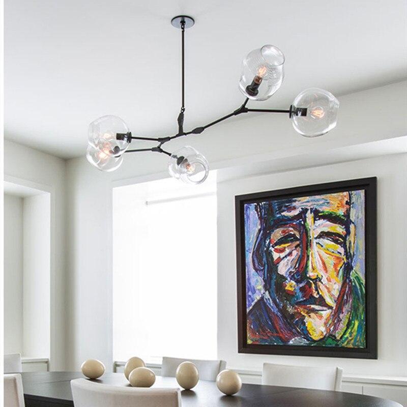 Valentina Nordic Modern Glass Pendant Light Bubble