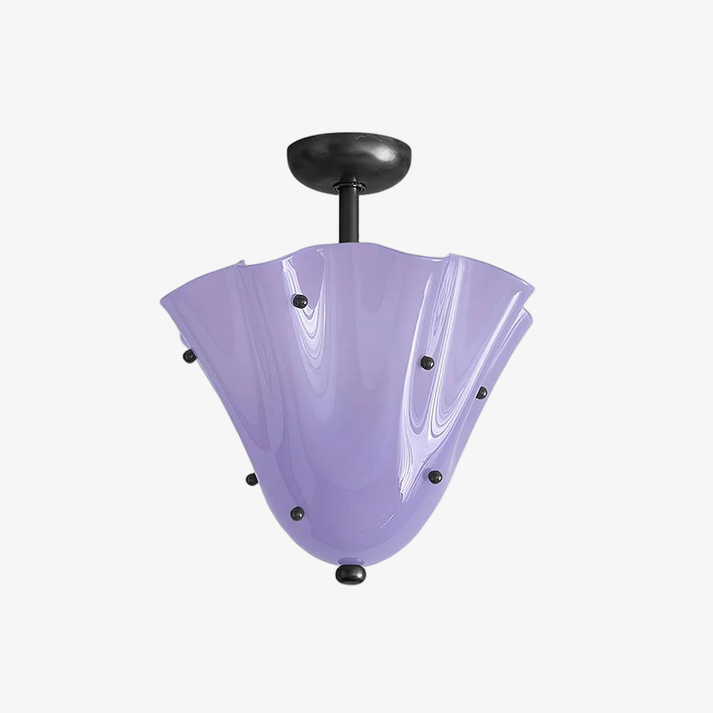 Musa Decorative Glass Ceiling Light Modern