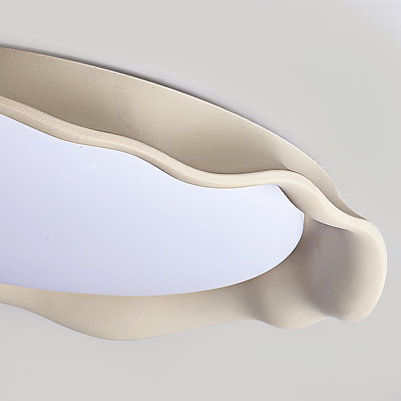 Idoraris Modern Minimalist Art Microcement Ceiling Light - Letslighting