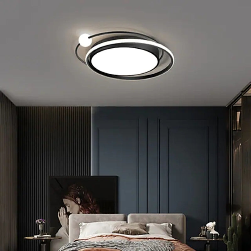 Arisha Modern Multi Orbit Flush Mount Ceiling Light - Letslighting