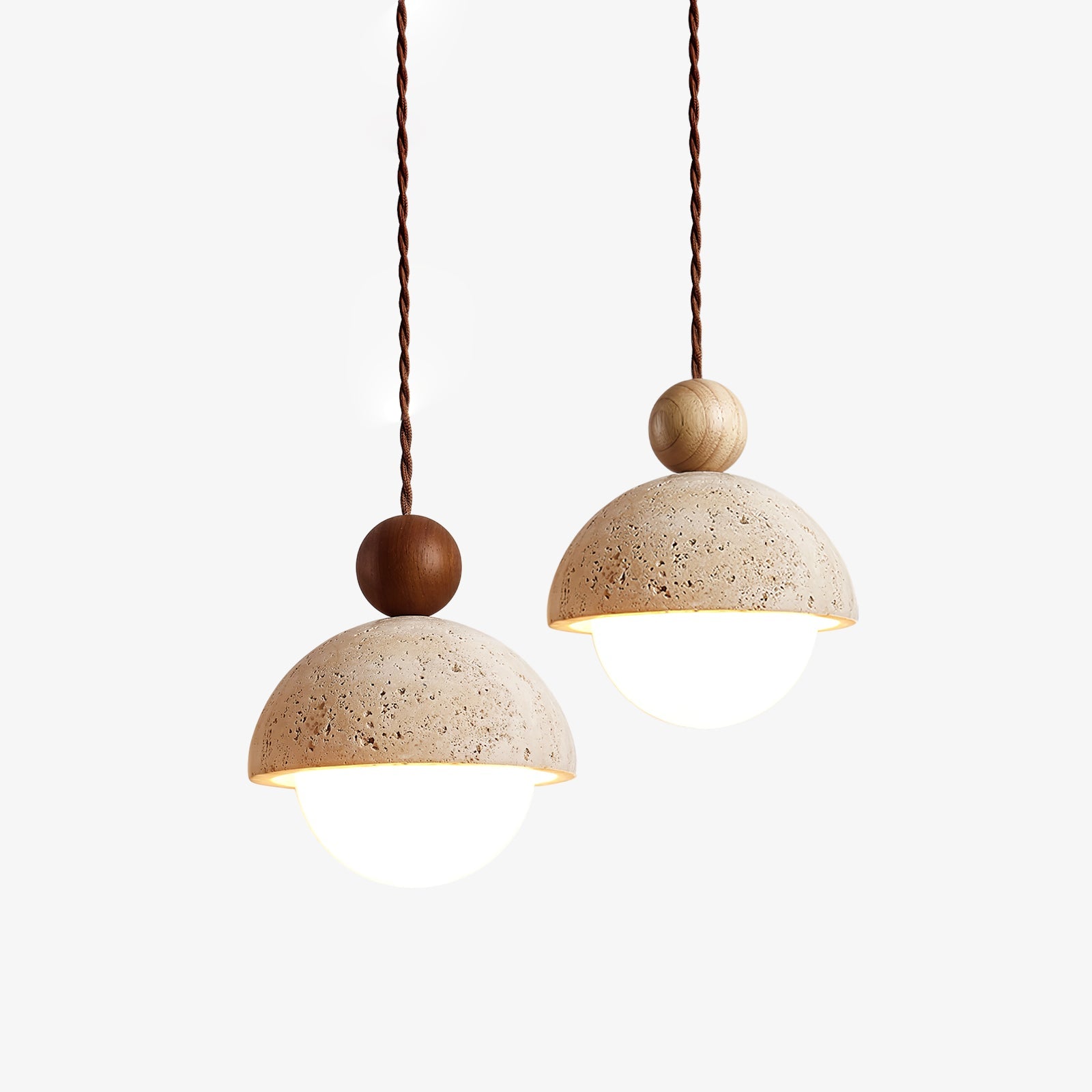 Niva Travertine Pendant Light - Letslighting