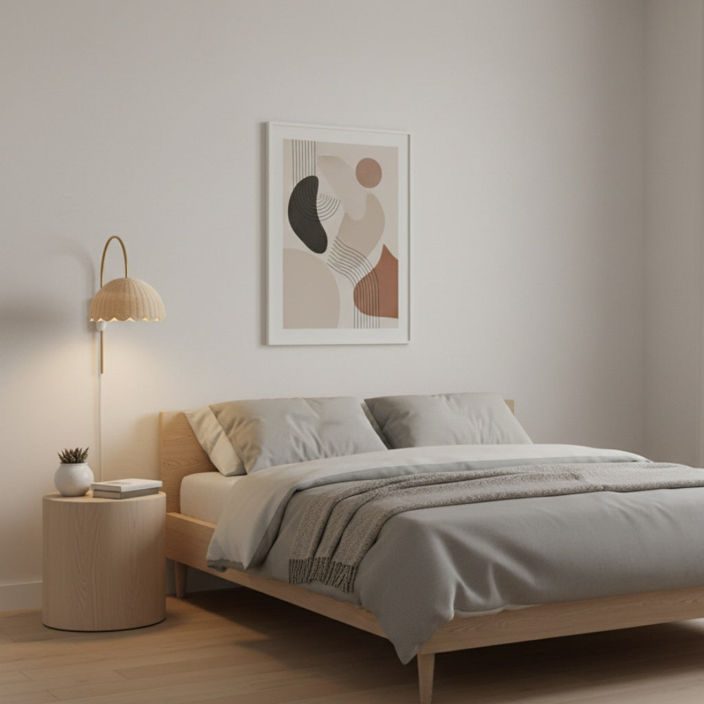 Fungi Wall Lamp Rattan&Metal