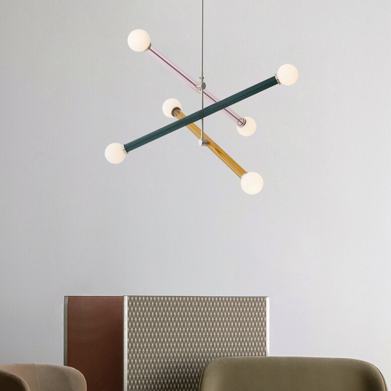 Avi Modern Metal/Glass Creative Children Bedroom Pendant Light Adjustable