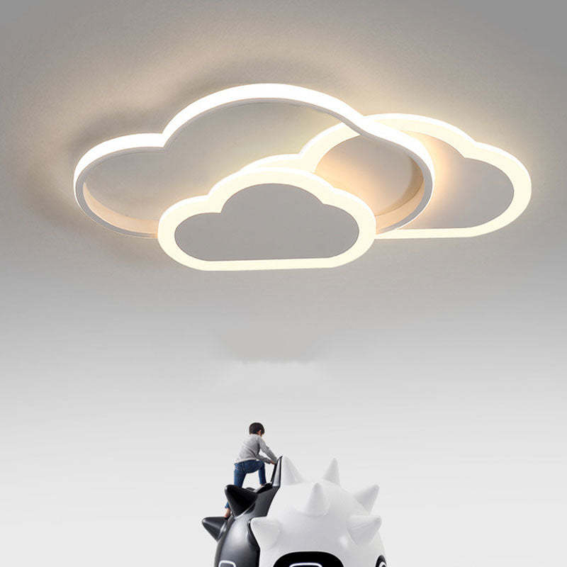 Arisha Modern Ceiling Light Hollow Cloud Shape - Letslighting