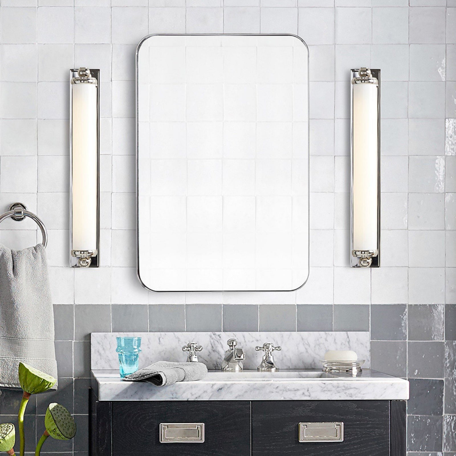 Elite Metal Wall Sconce Contemporary Bedroom