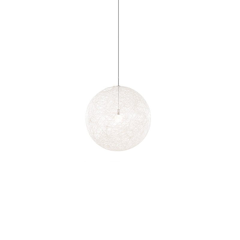 Spherical Modern Metal & Polymers Pendant Light