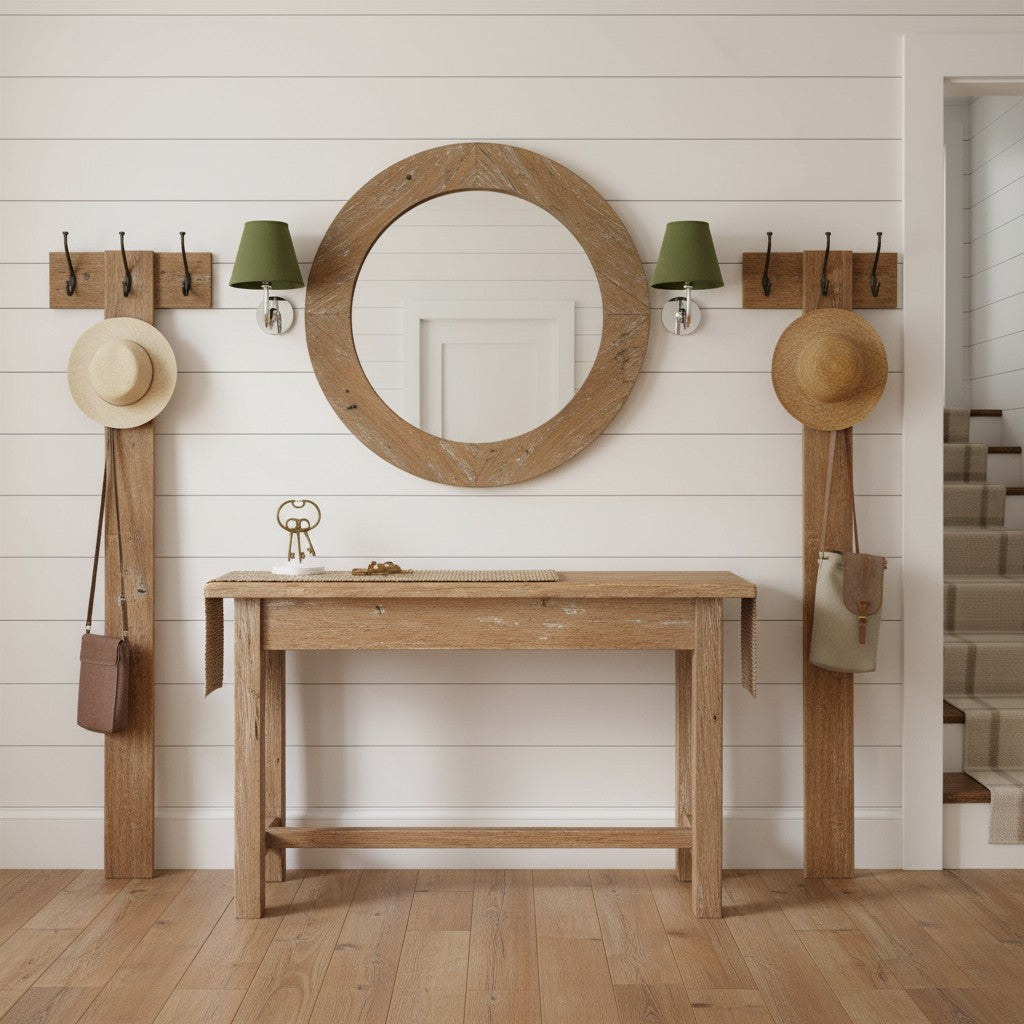 Grace Brass Linen Wall Lamp