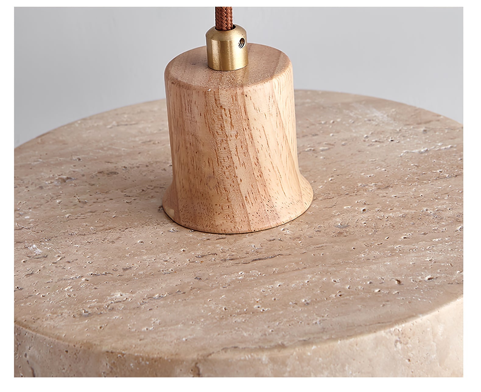 Evvynor Travertine Pendant Light - Letslighting