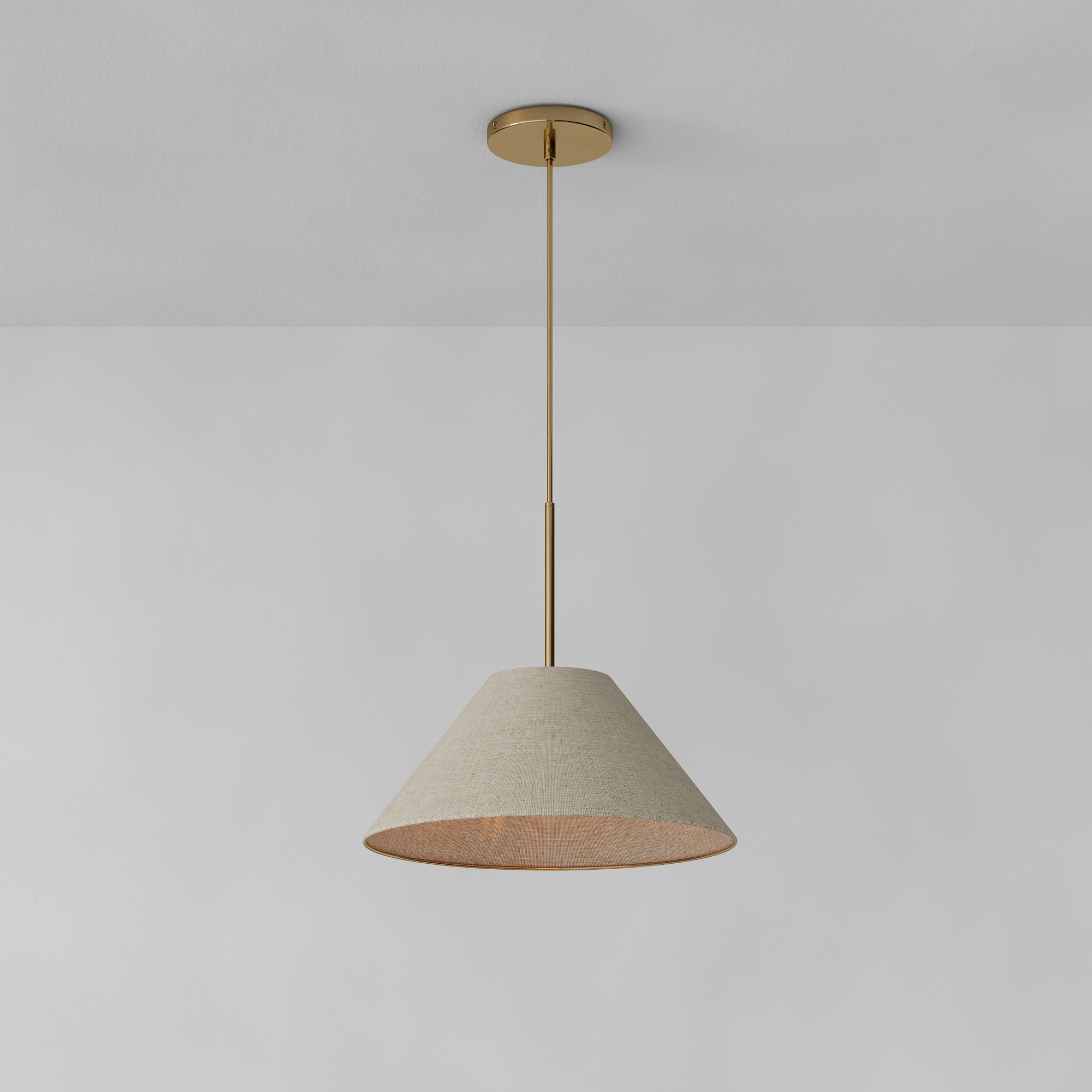 Fabric Black Contemporary Cone swing wall lamps