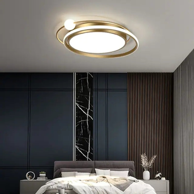 Arisha Modern Multi Orbit Flush Mount Ceiling Light - Letslighting