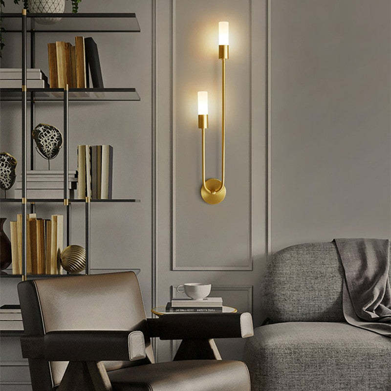Arisha Modern Stick Wall Sconce Metal for Bedeside