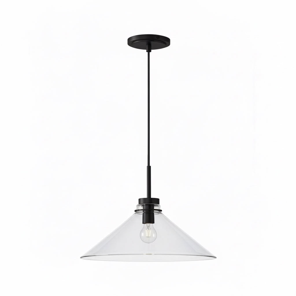 Grange Pendant Light Metal&Glass