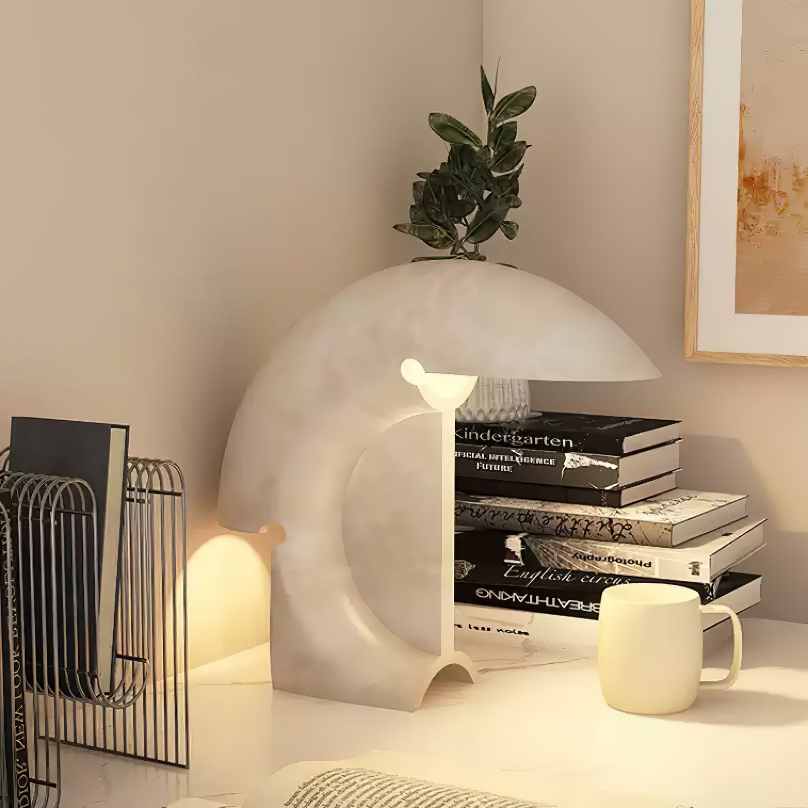 Emmy Modern Marble Table Lamp - Letslighting