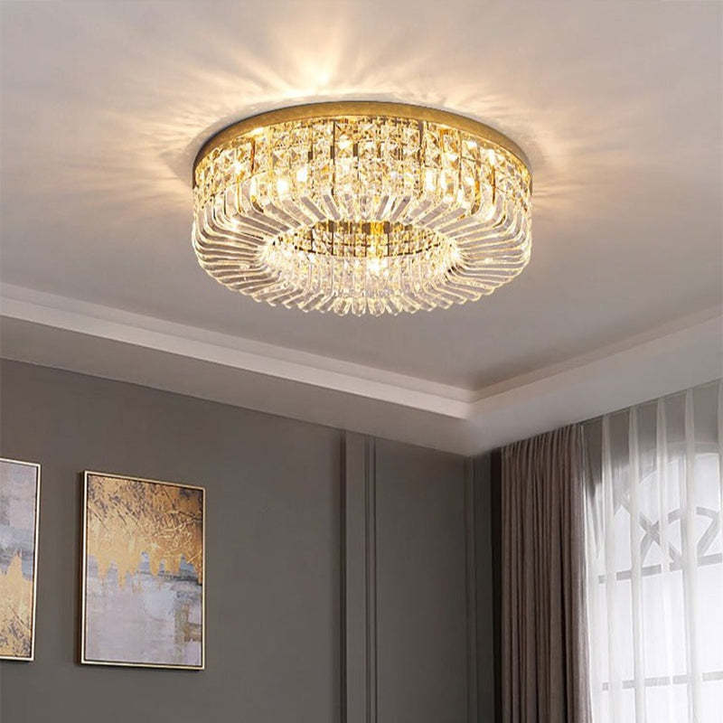 Kristy Luxury Flush Mount /Crystal Ceiling Light - Letslighting
