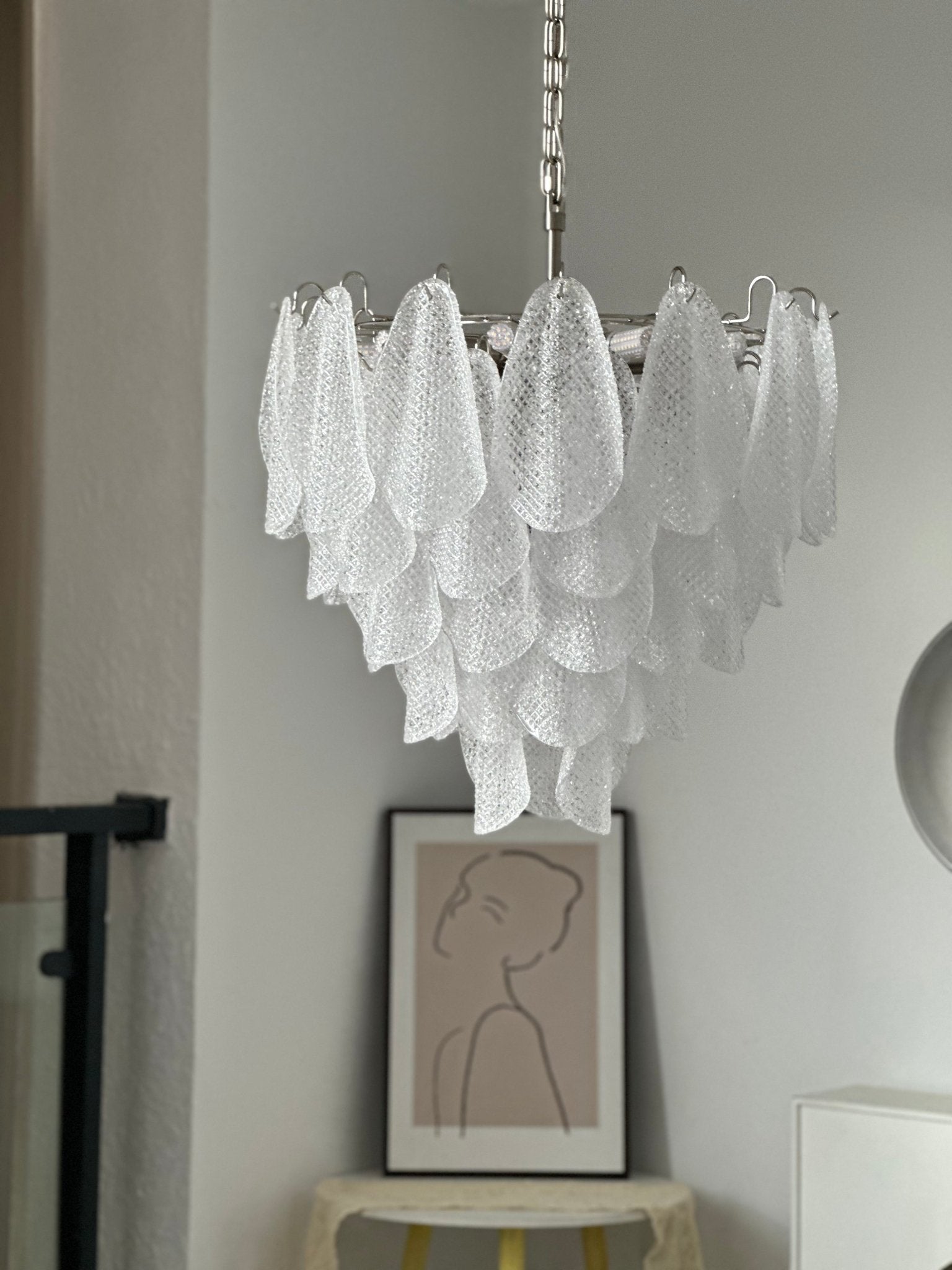 Murano Glass Teardrop Chandelier - Letslighting
