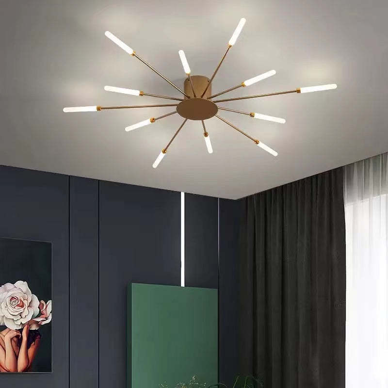Arisha Fireworks Flush-Mount Ceiling Light Living Room - Letslighting