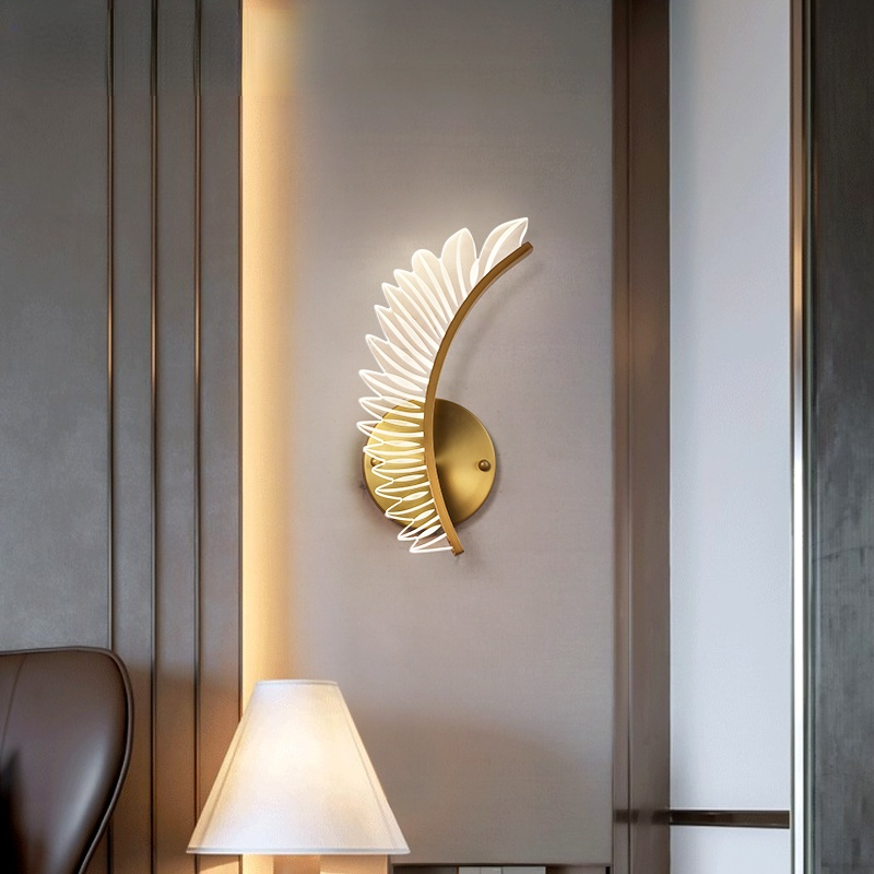 Kristy Modern Crystal Wall Lamp Wings Design Sconce for Bedroom - Letslighting