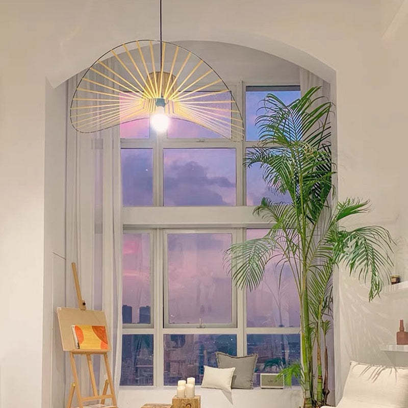 Ritta Modern Flower Fabric Pendant Light - Letslighting