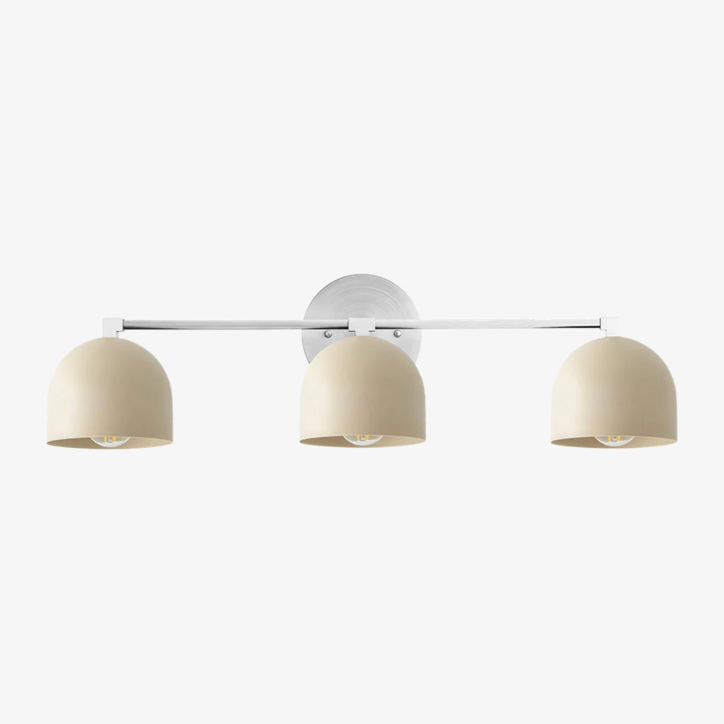 Chroma Dome Brass Wall Sconce Modern Bathroom