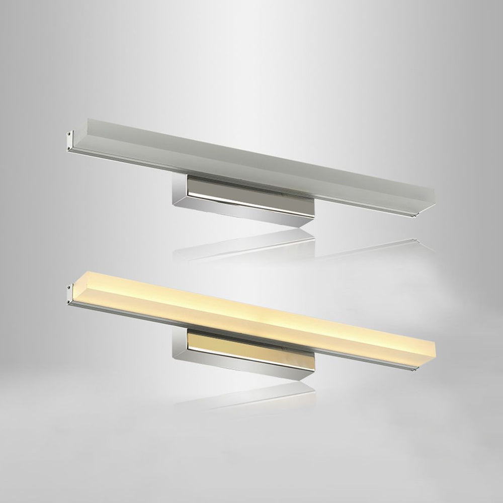 Arisha Modern Rectangular Arcylic Mirror Front Vanity Wall Lamp - Letslighting