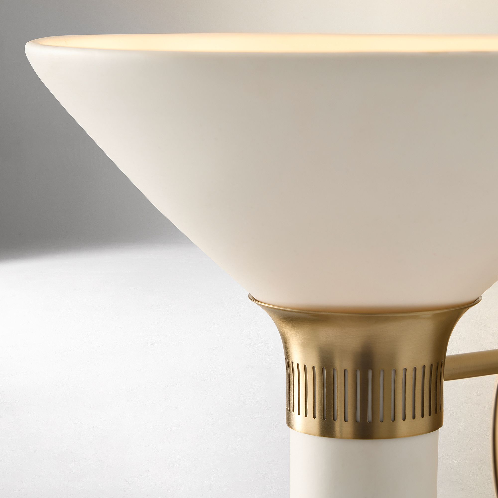 Tallow Wall Lights for Living Room Porcelain Sconce