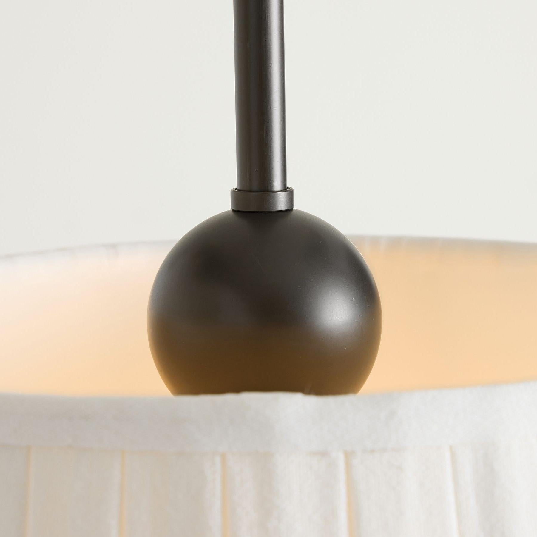 Grace Fabric Pleated Shade Pendant Light