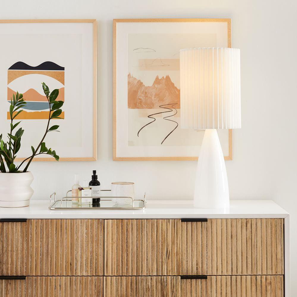 Solene Minimalist Fabric Table Lamp - Letslighting