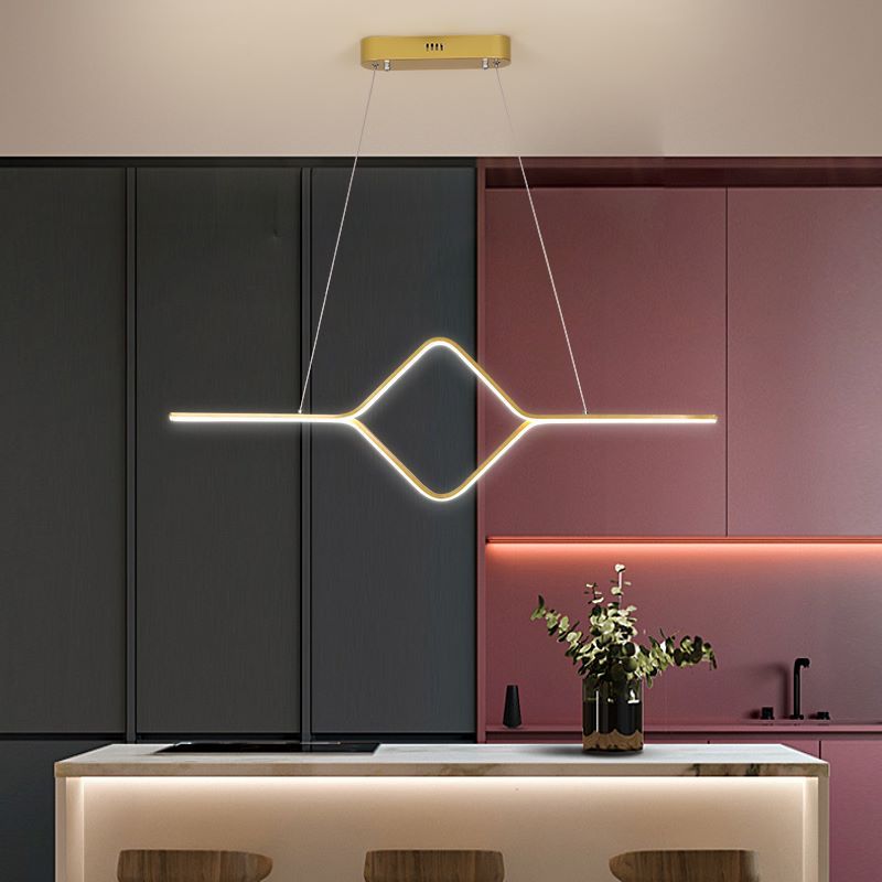 Arisha Modern Linear Square Pendant Light - Letslighting