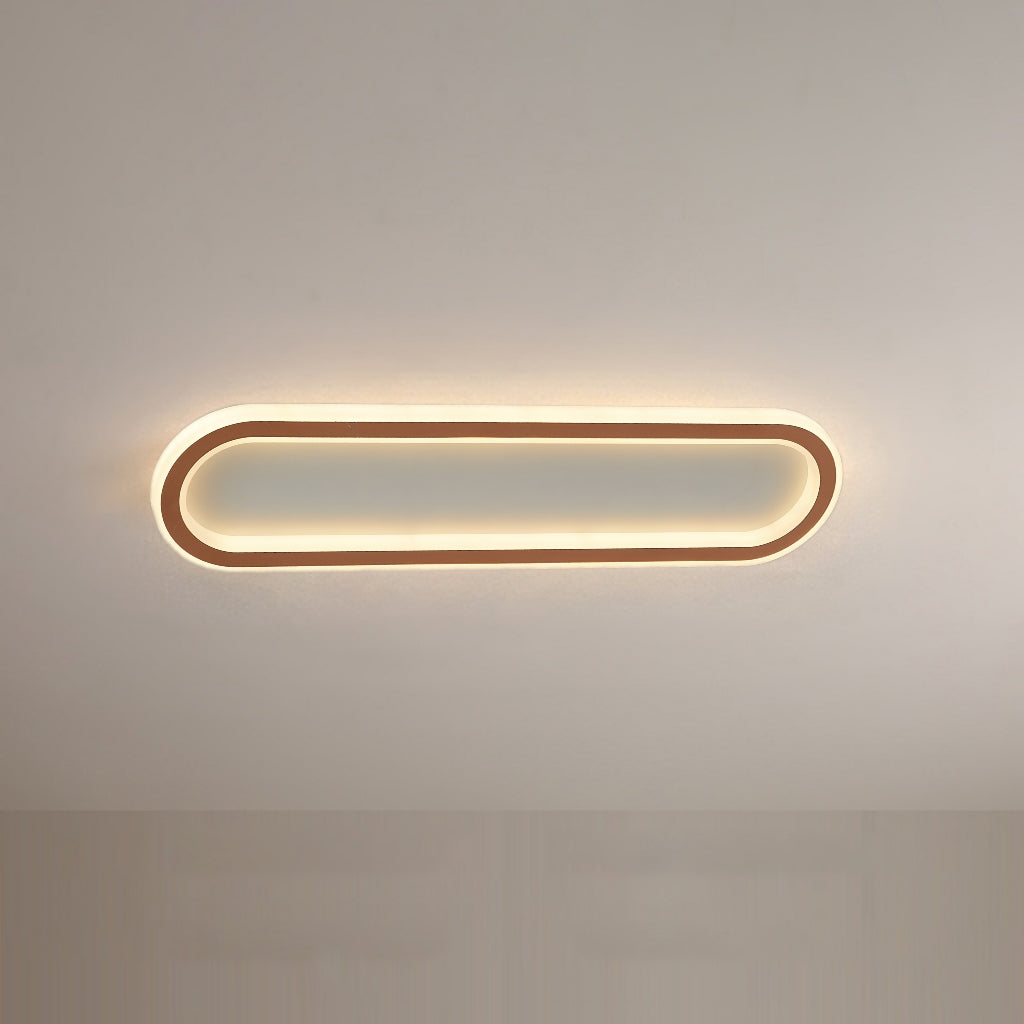 Arisha Minimalist Rectangular Flush Mount Ceiling Light - Letslighting