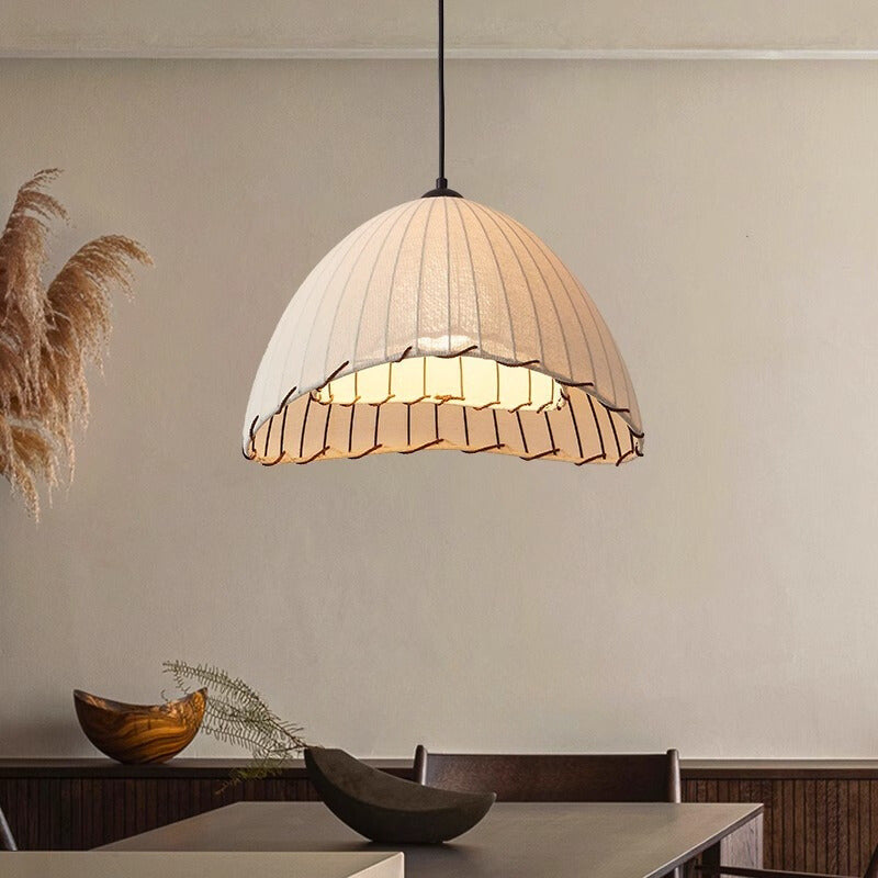Ritta Decorative LED Pendant Light Fabric Bedroom Restaurant - Letslighting