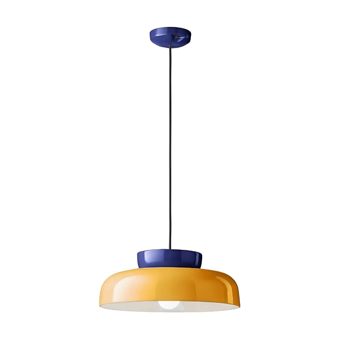 Hues Ceramic Bowl Pendant Light