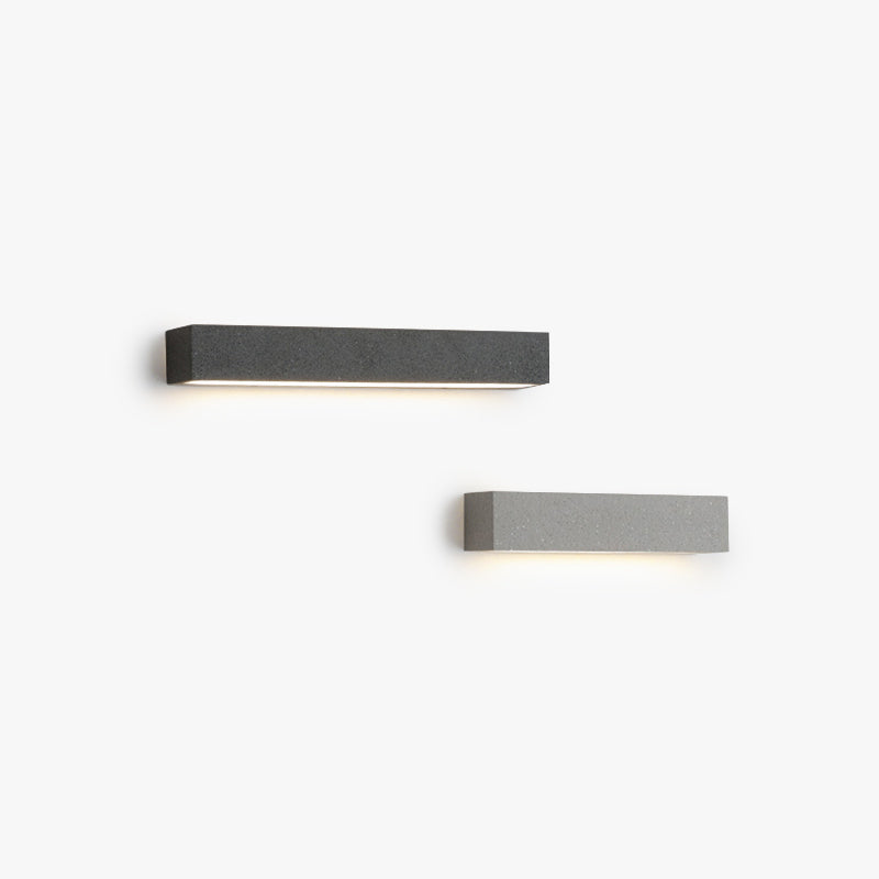 Arisha Modern Design Rectangular LED Outdoor Wall Lamp Garden Courtyard Corridor