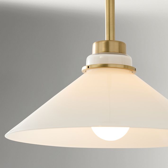 Grange Pendant Light Metal&Glass