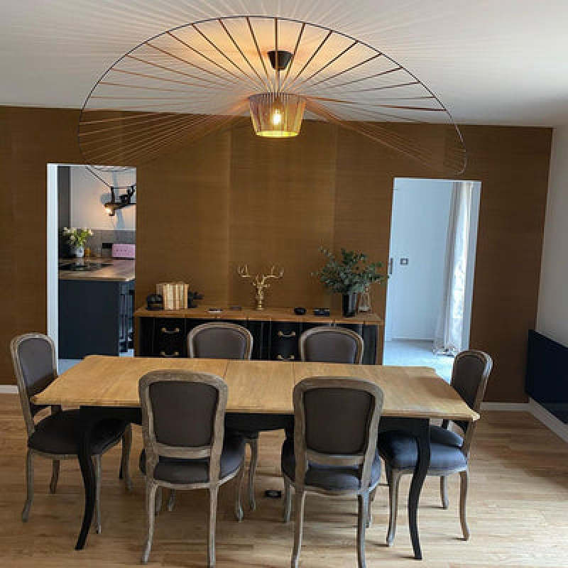 Ritta Modern Flower Fabric Pendant Light - Letslighting