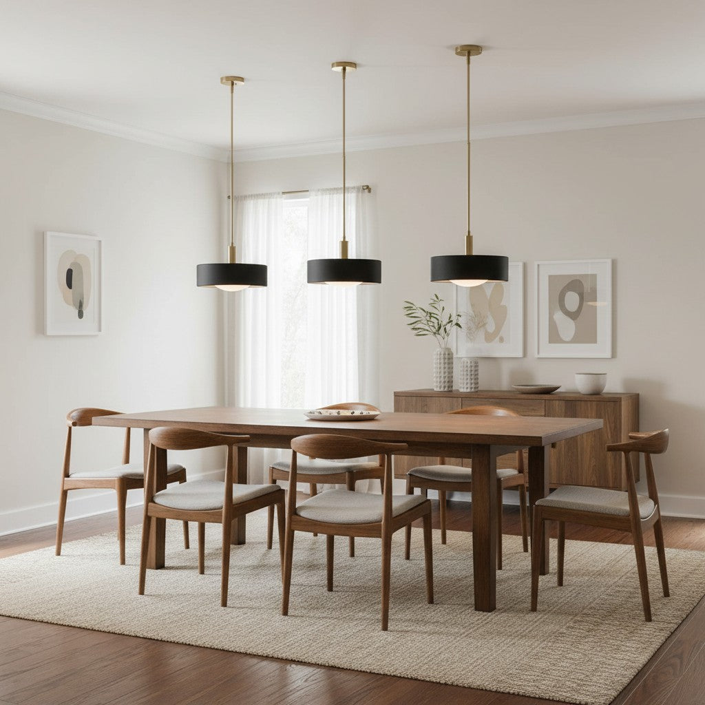 Kiln Single Pendant Lights for Kitchen Porcelain