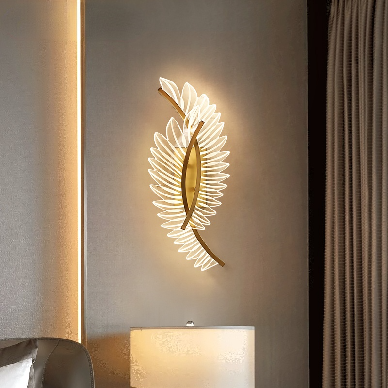 Kristy Modern Crystal Wall Lamp Wings Design Sconce for Bedroom - Letslighting