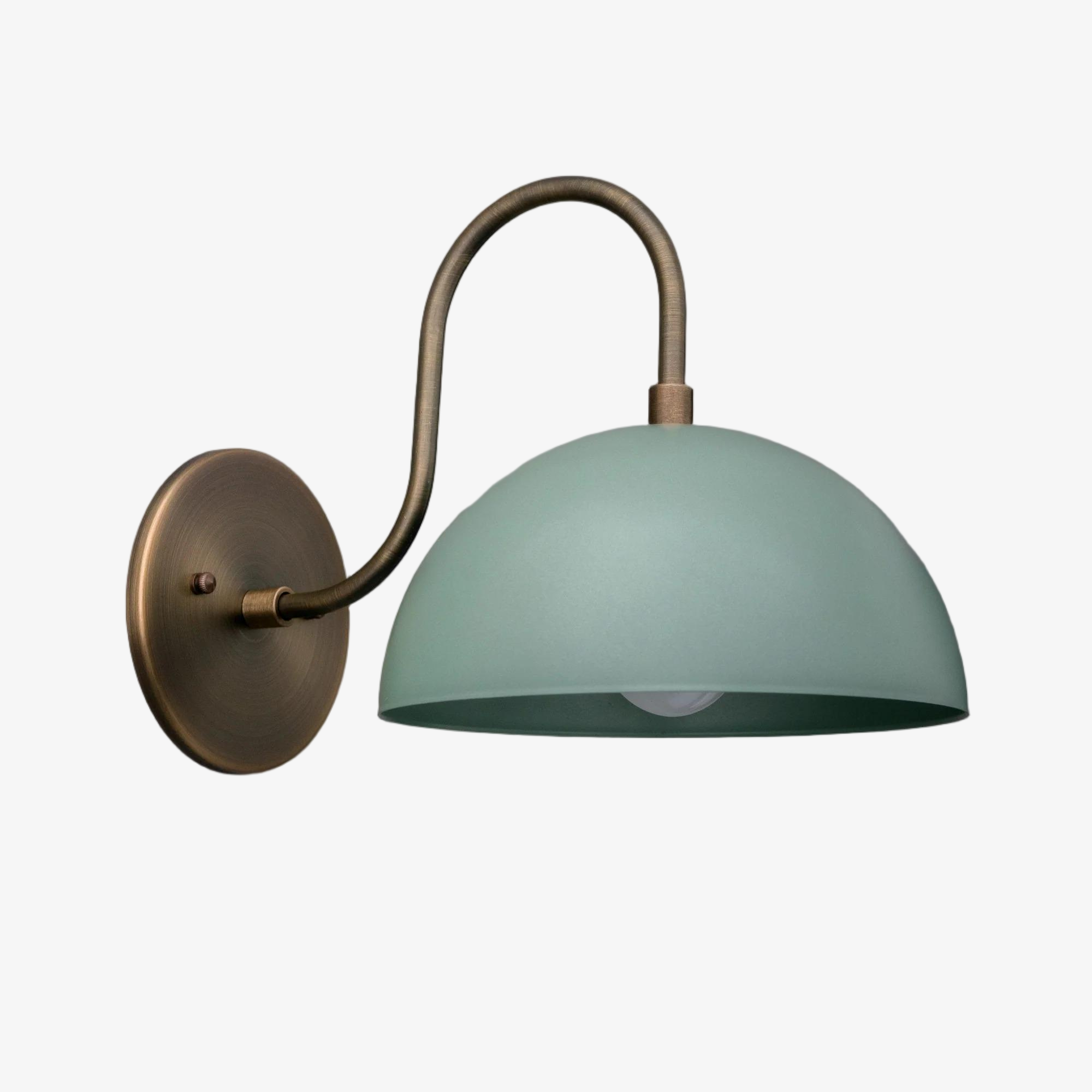 Disc Wall Sconce Metal Modern Vintage Hallway