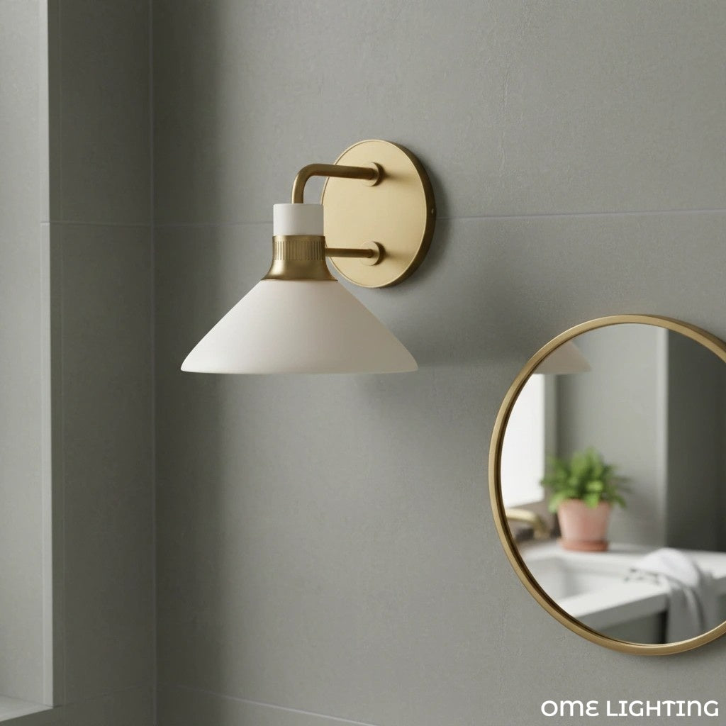 Tallow Wall Lights for Living Room Porcelain Sconce