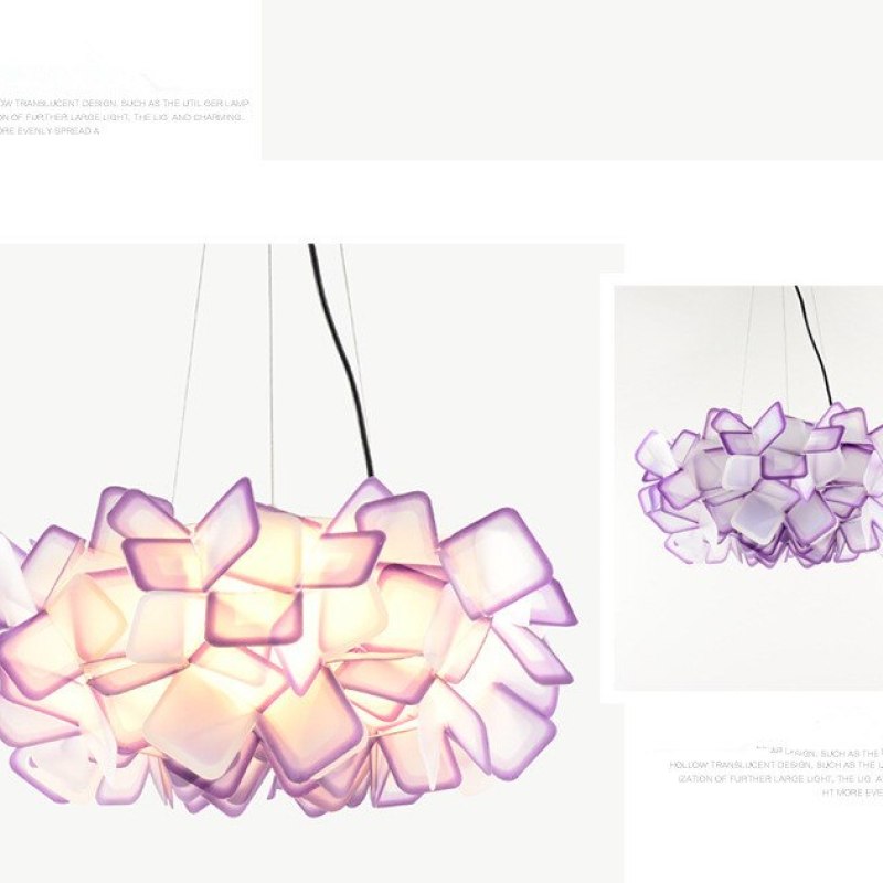 Arisha Modern Decorative Flower Acrylic Pendant Light - Letslighting