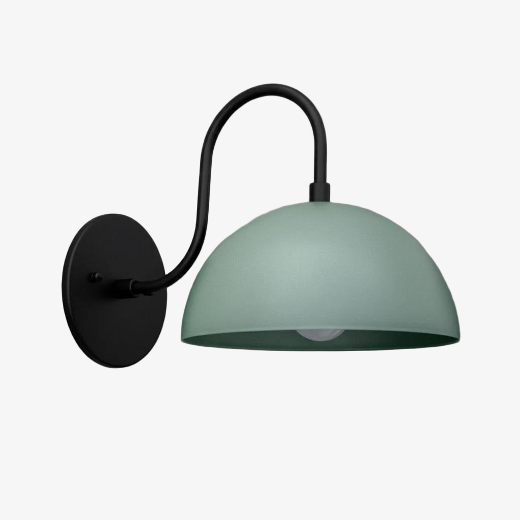 Disc Wall Sconce Metal Modern Vintage Hallway