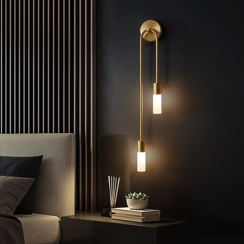 Arisha Modern Stick Wall Sconce Metal for Bedeside