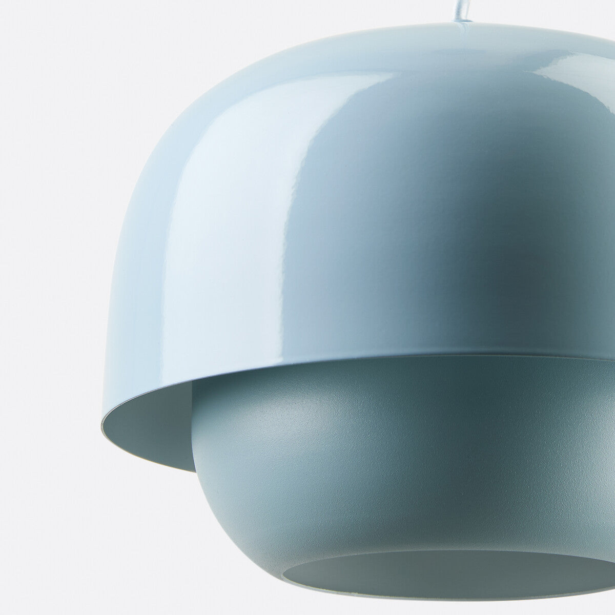 Orbit Sleek Dual-Layer Metal Pendant Lamp – Elegant Ambient Lighting for Dining Rooms