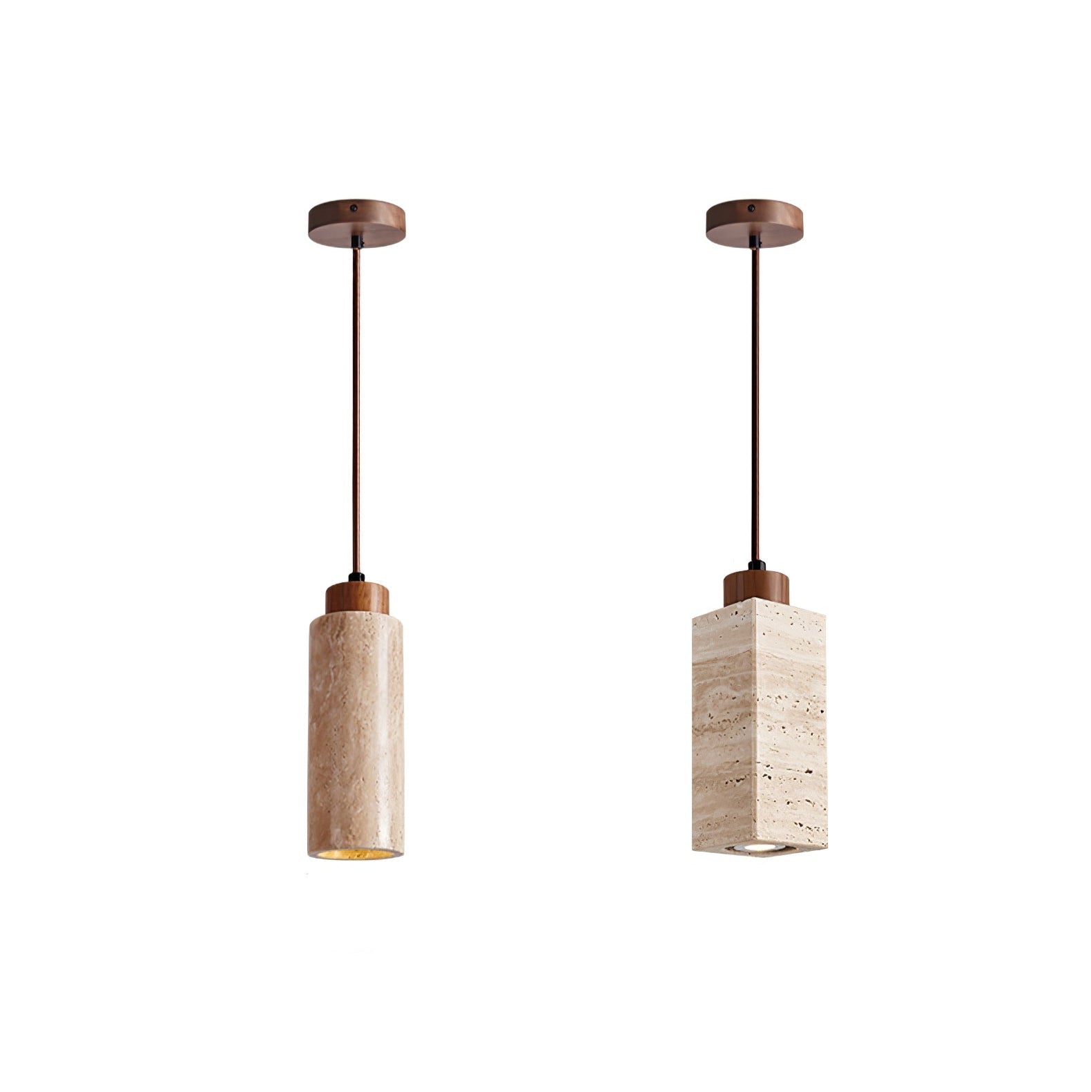 Avloris Travertine Pendant Light - Letslighting