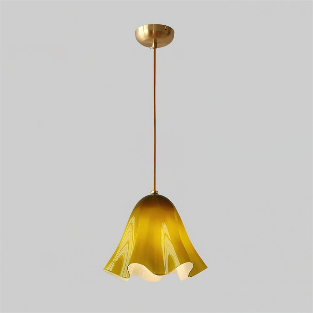 Musa Artistic Glass Modern Bloom Inspired Ceiling Lamp